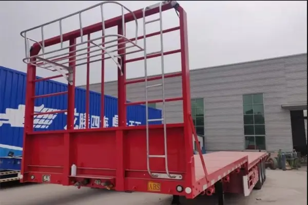 Low Bed Semi Trailer