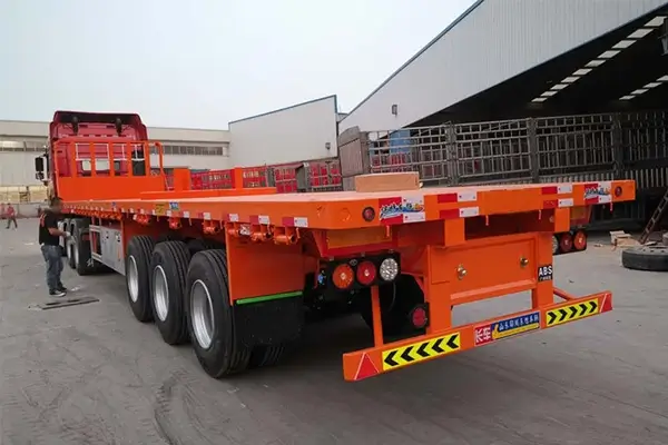 Low Flatbed Semi Trailer丨2022 | 50T |13750mm