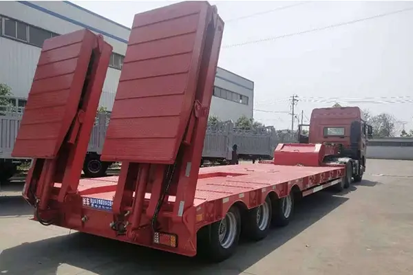 60t Low Bed Semi Trailer丨2021 | 12000mm