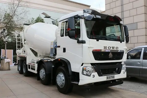 8CBM 8x4 Sinotruk HOWO Used Concrete Mixer Truck 340HP