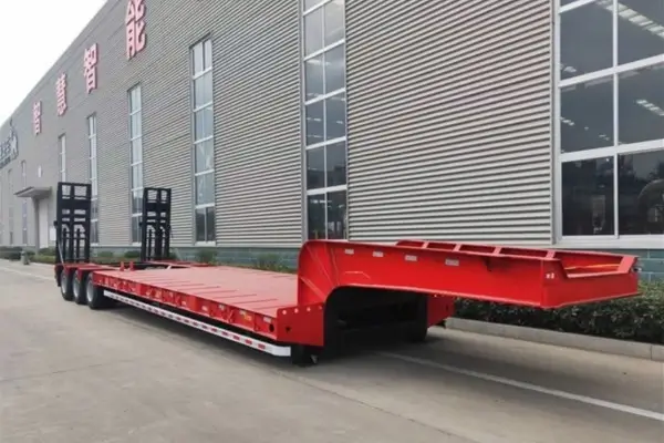 30t Low Bed Semi Trailer