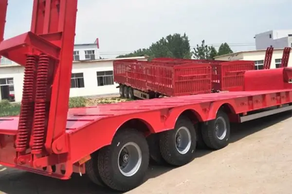 13000mm Talenet 32T Low Flatbed Semi Trailer Brand New