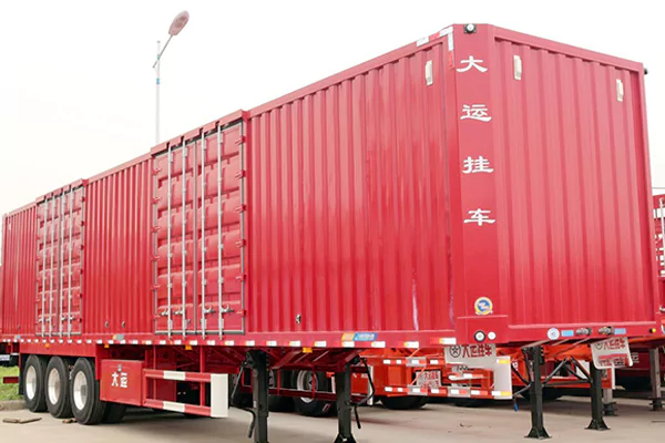 13.75m box semi-trailer