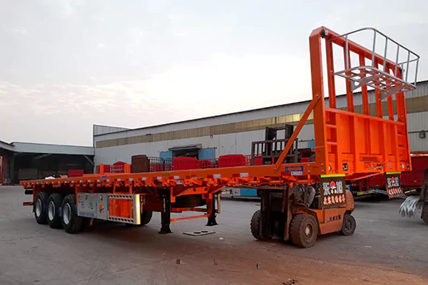 Dongxu low bed semi-trailer