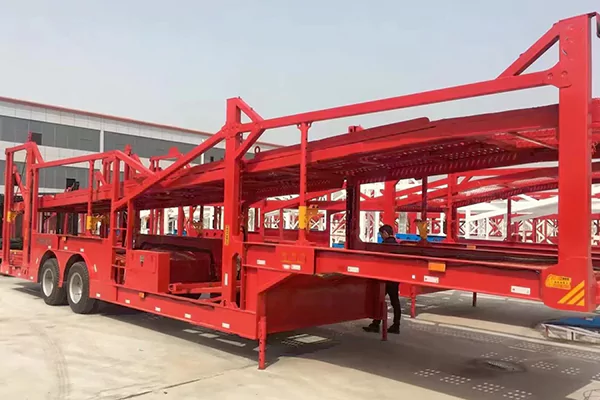 Heavy Duty Car Transport Semi Truck Trailer Car Carrier Trailer