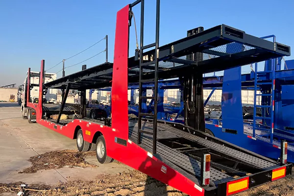 Cars Carrier Transport Semi Trailer with Removable Floor