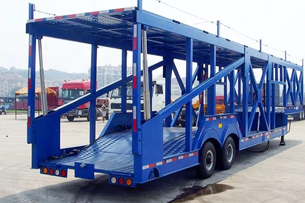 Sale Car Carrier Transport Semi Truck Trailer