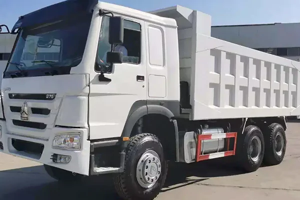 10 Wheels Tipper Used HOWO 375 6X4 Dump Truck