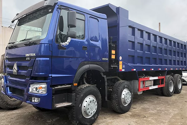 Tipper Truck Integrated Tailgate Diesel for Sale