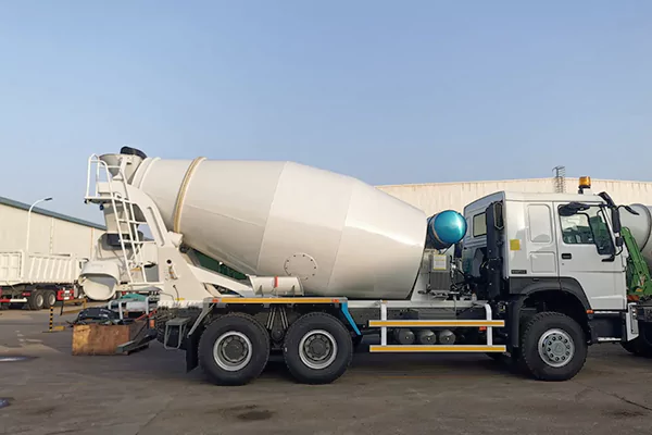 Mobile Heavy-Duty Variable Capacity on-Site Hydraulic Discharge Drum Mixing truck