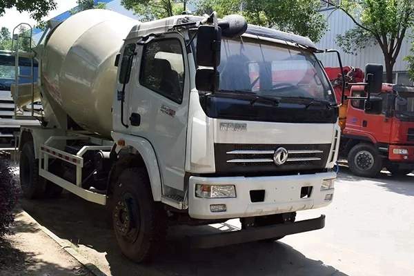 6cbm Mini Concrete Pump Truck Mini Truck Cement Mixer