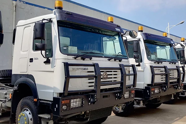 6X4 430HP Truck Tractor Bad Road Used Heavy Duty Tractor Head Cargo Truck